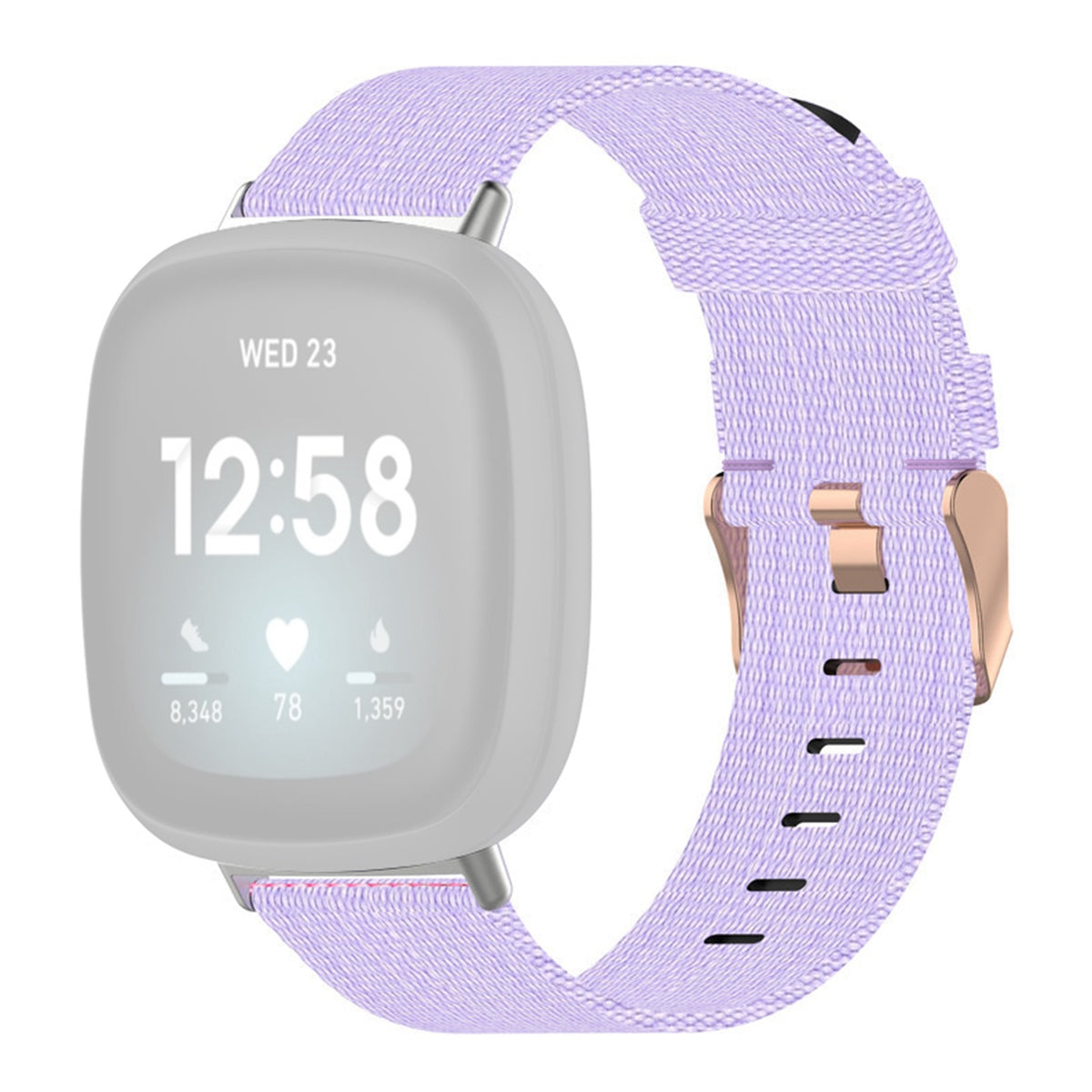 For Fitbit Versa 4 Sense 2 Smart Watch Strap Pin Buckle Nylon Wrist Band Replacement For Fitbit Versa 4 Sense 2 Smart Watch Strap Pin Buckle Nylon Wrist Band Replacement